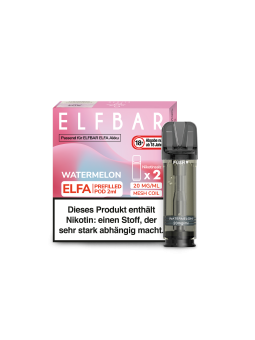 Elfbar Elfa Pod – Watermelon | 20mg Nikotinsalz | 2er Pack