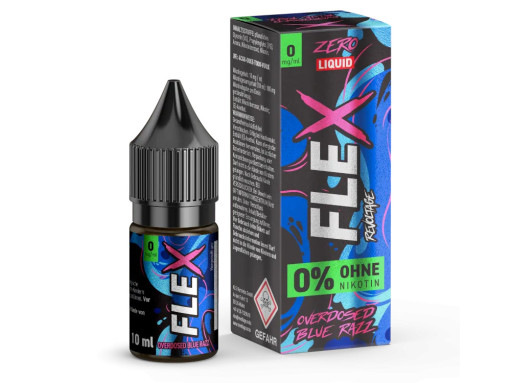 Revoltage Flex Overdozed Blue Razz Nikotinsalz Liquid 10ml - 0mg/ml