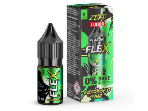 Revoltage Flex Overdozed Kiwi Nikotinsalz Liquid 10ml - 0mg/ml