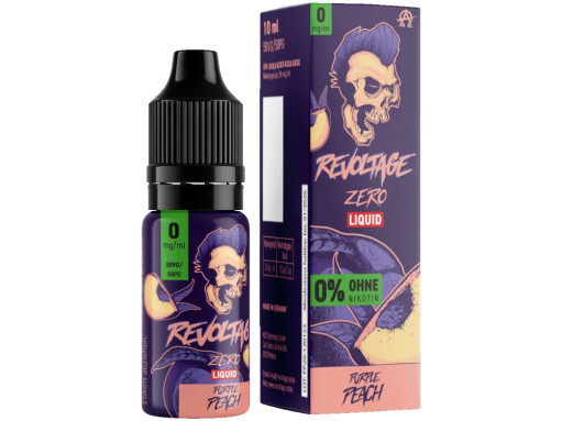 Revoltage Purple Peach Hybrid Liquid 10ml - 0mg/ml