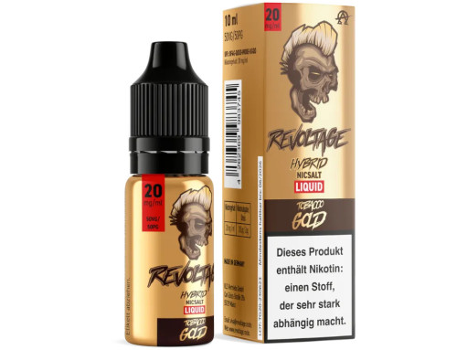 Revoltage Tobacco Gold Hybrid Liquid 10ml - 20mg/ml