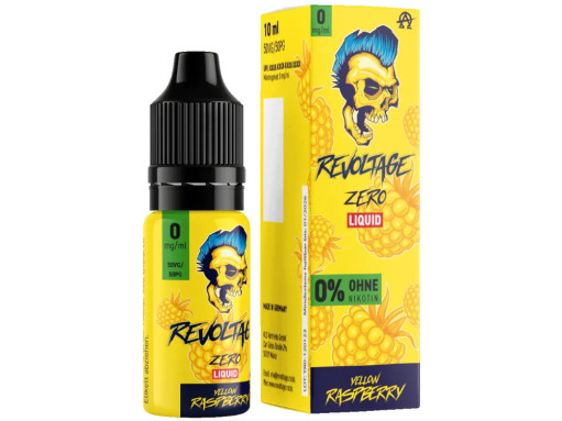 Revoltage Yellow Raspberry Hybrid Liquid 10ml - 0mg/ml