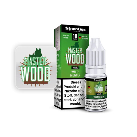 InnoCigs - Master Wood Liquid 10ml - 6mg/ml