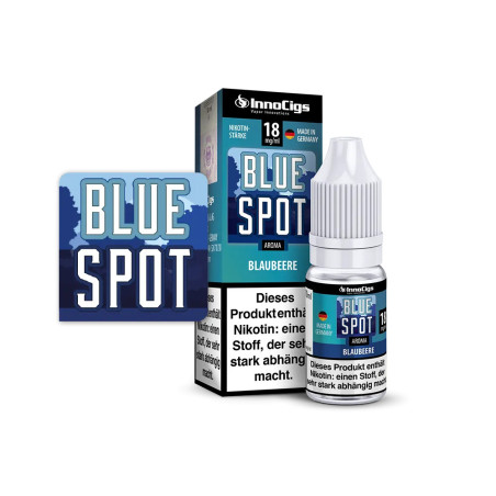 InnoCigs - Blue Spot Blaubeere Liquid 10ml - 18mg/ml