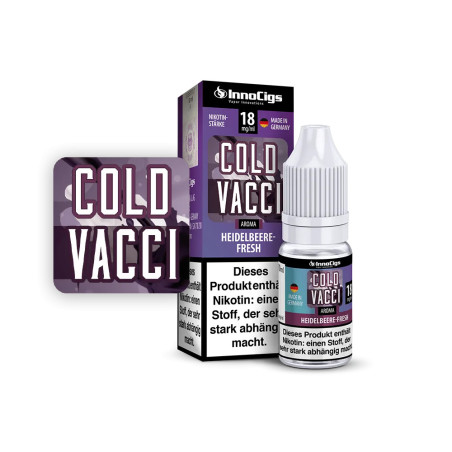 InnoCigs - Cold Vacci Heidelbeere Fresh Liquid 10ml - 3mg/ml