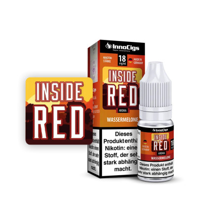 InnoCigs - Inside Red Wassermelone Liquid 10ml - 18mg/ml