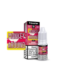 InnoCigs - Monkey Around Banane-Amarenakirsche Liquid 10ml - 6mg/ml