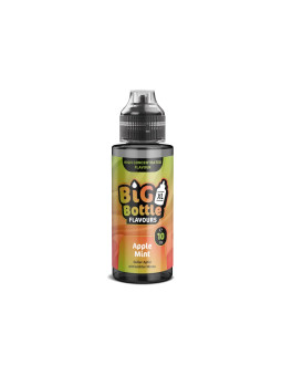 Big Bottle Aroma Longfill - Apple Mint - 10ml in 120ml Flasche
