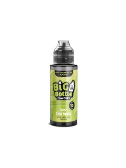 Big Bottle Aroma Longfill - Fresh Sour Apple - 10ml in 120ml Flasche