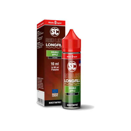 SC - Red Line - Double Apple - 10ml Aroma Longfill