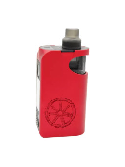 Asmodus Minikin Pod Kit - Deep Red Metal