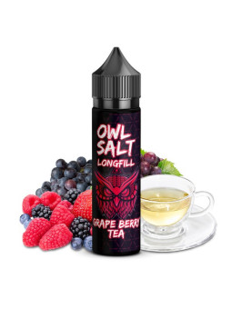 OWL Salt Longfill - Grape Berry Tea - 10 ml in 60 ml