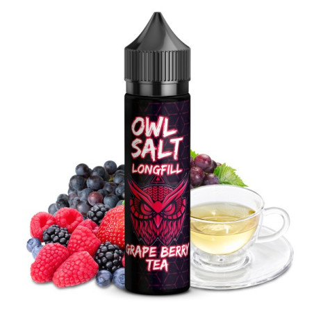 OWL Salt Longfill - Grape Berry Tea - 10 ml in 60 ml