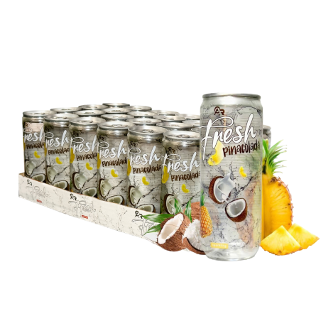 Fresh - Pinacolada Sparkling - 0,33l (Einweg) - 24er Tray