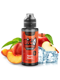 Big Bottle Flavours Aroma - Apple Peach - 10ml in 120ml Flasche