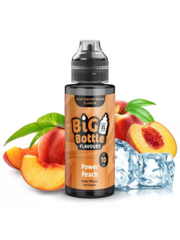 Big Bottle Flavours Aroma - Power Peach - 10ml in 120ml Flasche