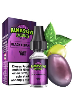 Al Massiva - Black Lebanese - 10ml Liquid - Nikotin 17 mg/ml