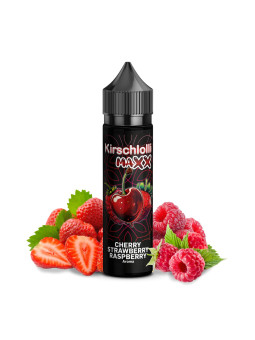 Kirschlolli MAXX Cherry Strawberry Raspberry 10 ml Aroma Longfill