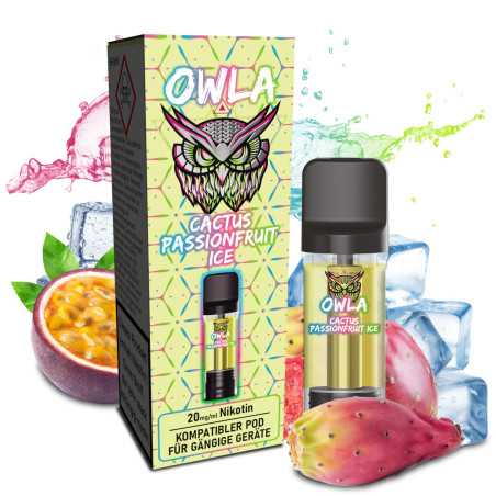 OWLA Cactus Passionfruit Ice Prefilled Pod 2 ml 20 mg