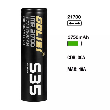 Golisi S35 Akku 21700 3750mAh/30A