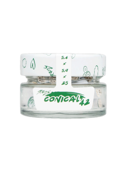 PURIZE Conical XTRA Slim Size, 42 Aktivkohlefilter