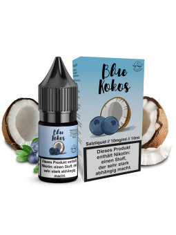 Vip Vape Liquids - Blue Kokos - Nikotinsalz Liquid - 10mg