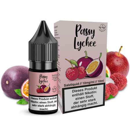 Vip Vape Liquids - Passy Lychee - Nikotinsalz 10ml Liquid - 10mg/ml