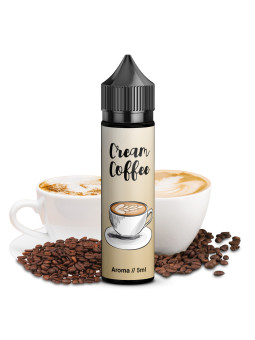 Vip Vape Liquids - Cream Coffee - 5ml Aroma in 60ml Longfill Flasche