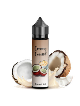 Vip Vape Liquids - Creamy Coconut - 5ml Aroma in 60ml Longfill Flasche