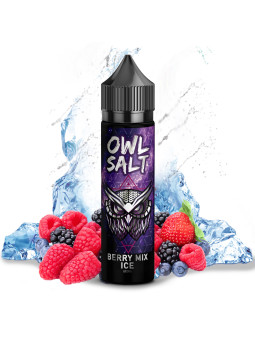 OWL Salt Longfill Mixed Berries Ice 10 ml in 60 ml