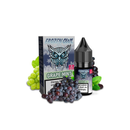 Frozen OWL Grape Mint Nikotinsalz Liquid 10 ml 20 mg