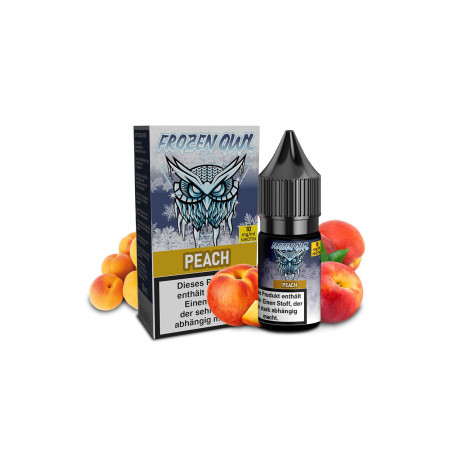 Frozen OWL Peach Nikotinsalz Liquid 10 ml 10 mg