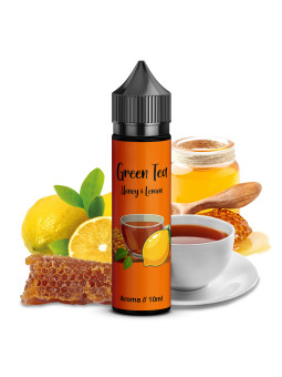 Vip Vape Liquids - Green Tea - Honey & Lemon - 10ml Aroma in 60ml Flasche