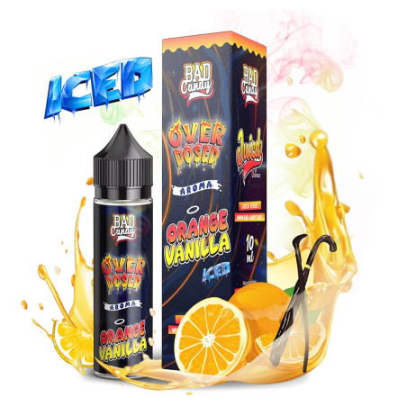 Bad Candy Longfill - Orange Vanilla Iced - Overdosed 10ml Aroma in 60 ml Flasche