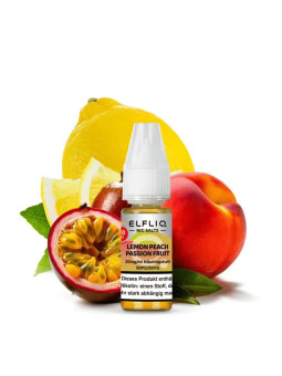 ELFLIQ - Peach Lemon Passion Fruit  - Nikotinsalz Liquid – 20mg