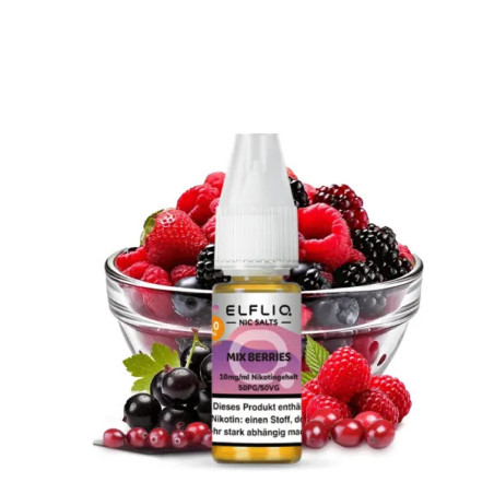 ELFLIQ - Mix Berries - Nikotinsalz Liquid – 10mg