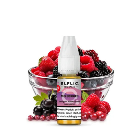 ELFLIQ - Mix Berries - Nikotinsalz Liquid – 20mg