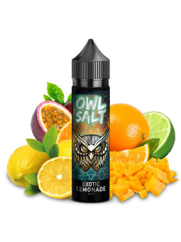 OWL Salt Longfill - Exotic Lemonade - 10ml Aroma in 60ml Flasche