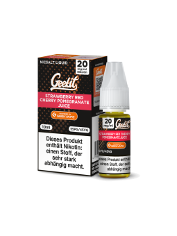 GeekVape Geekit - Strawberry Red Cherry Pomegranate Juice - Nikotinsalz Liquid – 20mg