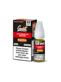 GeekVape Geekit - Watermelon Berries - Nikotinsalz Liquid – 20mg