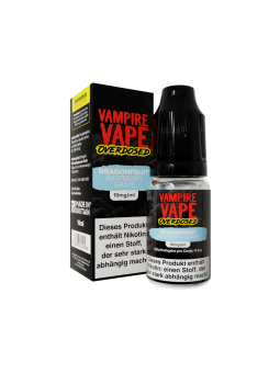 Vampire Vape Overdosed - Dragonfruit Raspberry Grape - Nikotinsalz Liquid – 10mg