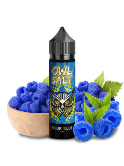 OWL Salt Longfill - Sour Blue - 10ml Aroma in 60ml Flasche