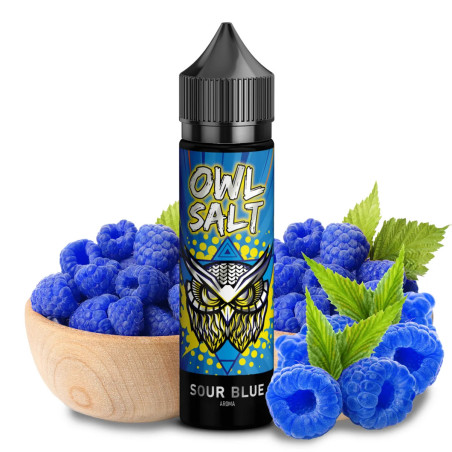 OWL Salt Longfill - Sour Blue - 10ml Aroma in 60ml Flasche