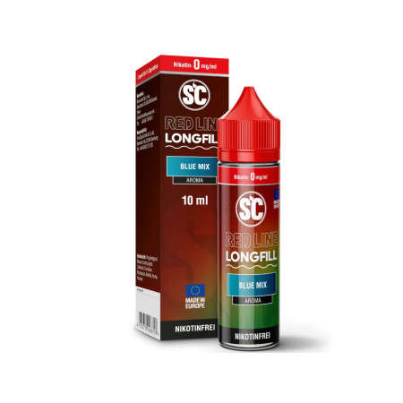 SC Longfill - Red Line - Blue Mix - 10ml Aroma in 60ml Flasche