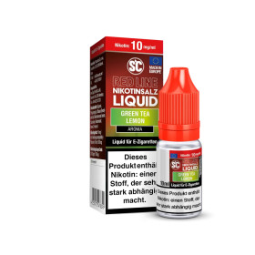 SC - Red Line - Green Tea Lemon  – Nikotinsalz Liquid – 10mg