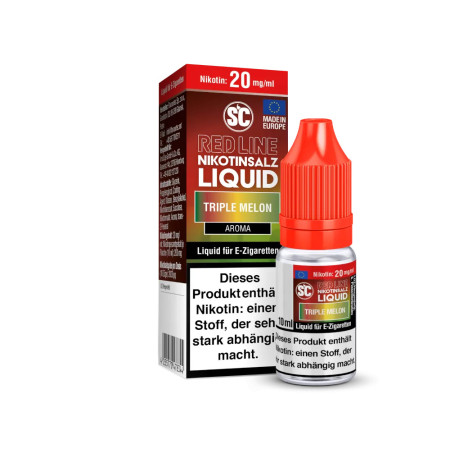 SC - Red Line - Triple Melon  – Nikotinsalz Liquid – 20mg
