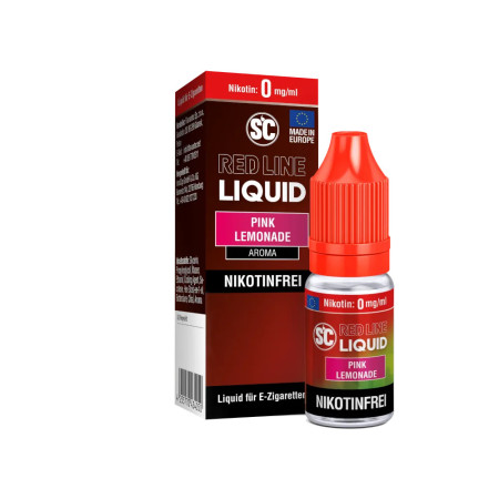 SC - Red Line - Pink Lemonade  – Nikotinsalz Liquid –  0mg