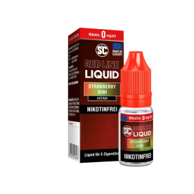 SC - Red Line - Strawberry Kiwi  – Nikotinsalz Liquid –  0mg