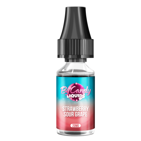 ByCandy - Strawberry Sour Grape– Nikotinsalz Liquid –  10mg