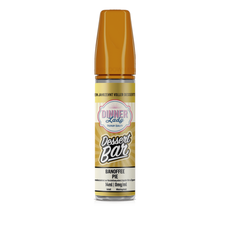Dinner Lady Longfill - Banoffee Pie - 14ml Aroma in 60ml Flasche
